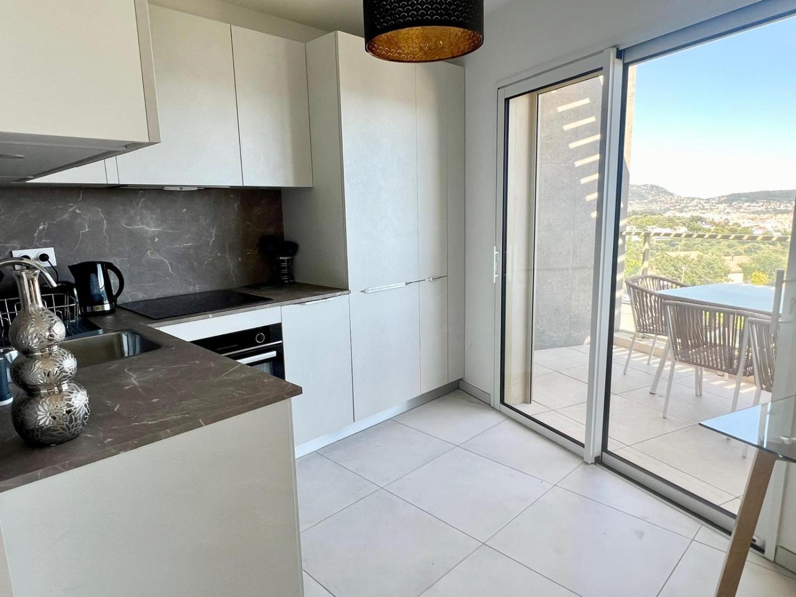 Panoramic Sea View Appartment Blue Pearl Nice Exterior foto